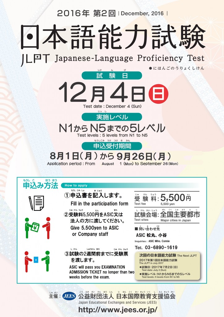 JLPTポスター